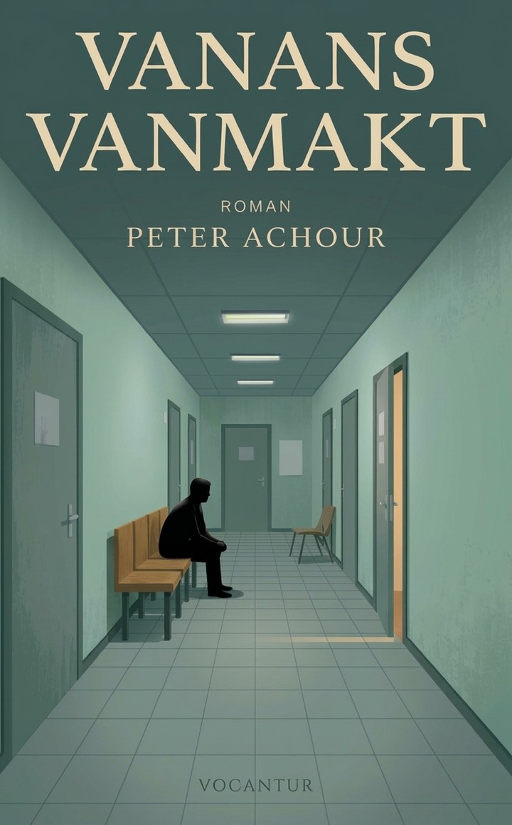 Omslag till Vanans vanmakt av Peter Achour, en roman